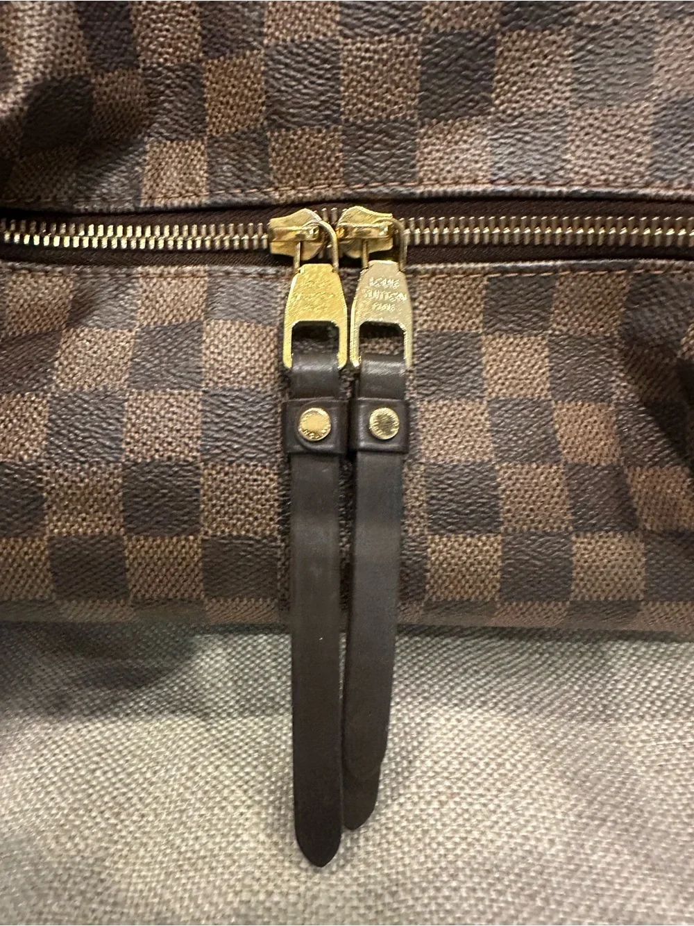 Louis Vuitton Doumo Damier Hobo Shoulder Bag